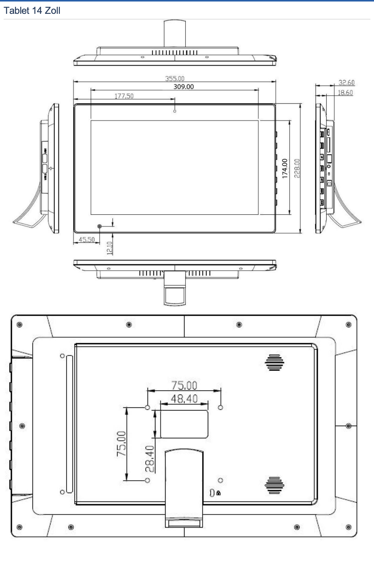 ALLNET PrimeOne 14" Android PoE Wandtablet – Die smarte Schaltzentrale für dein Zuhause